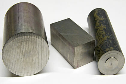 Titanium round & flat stock